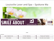 Tablet Screenshot of louisvillelaserandspa.com